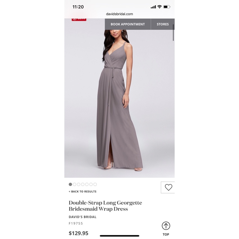 David’s Bridal Portobello Dress